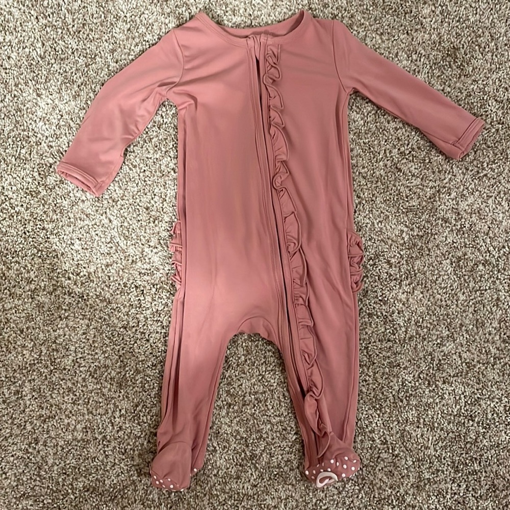 NWOT Caden Lane Footie Pajamas 0-3 months